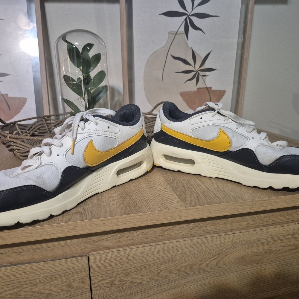Nike Air Max SC Sneakers - White and Yellow - Picture 3 of 8